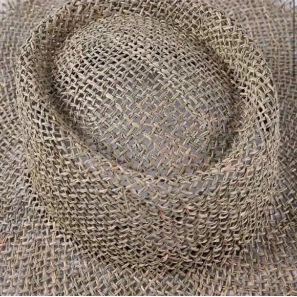 Lack Of Color Seagrass Boater Casual Sun Beach Hat Wide Brim Cap - Picture 10 of 13